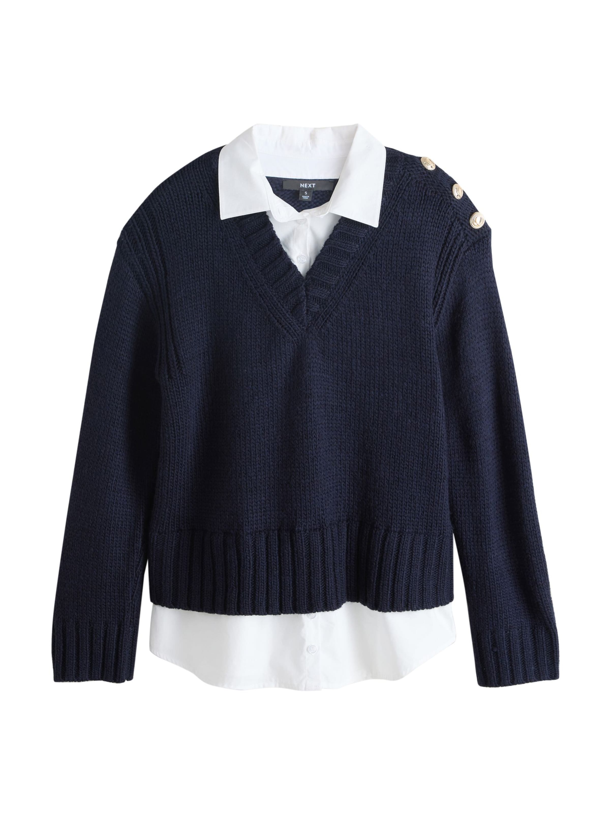 Next Свитер в цвете Navy
Next Свитер в цвете Navy