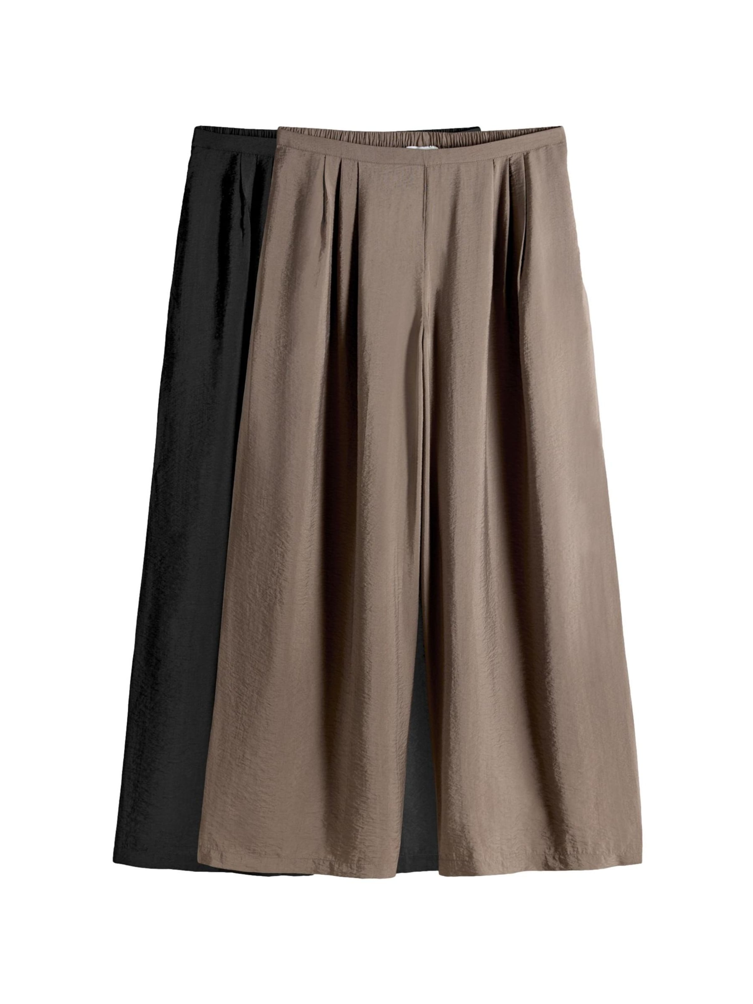 The Set Широкие брюки в цвете Brown, Black
The Set Широкие брюки в цвете Brown, Black