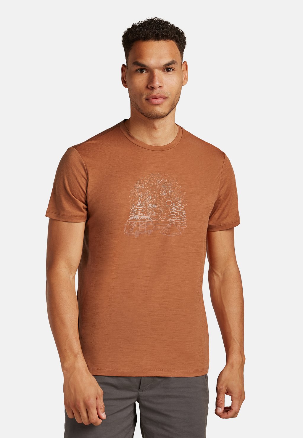 Футболка с принтом icebreaker, оранжевый
Футболка с принтом icebreaker, оранжевый