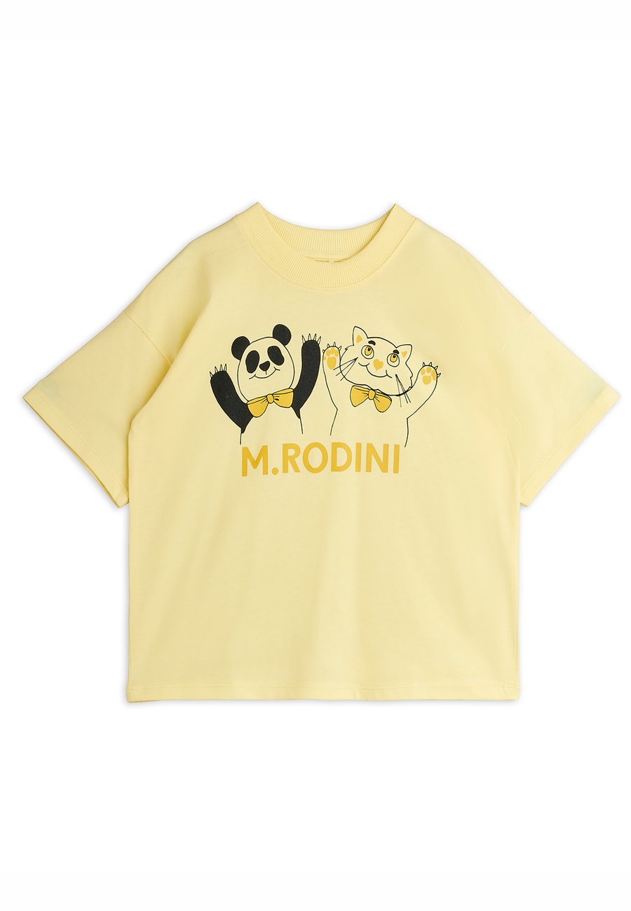 Футболка Mini Rodini PANDA AND CAT TEE UNISEX, Yellow
Футболка Mini Rodini PANDA AND CAT TEE UNISEX, Yellow