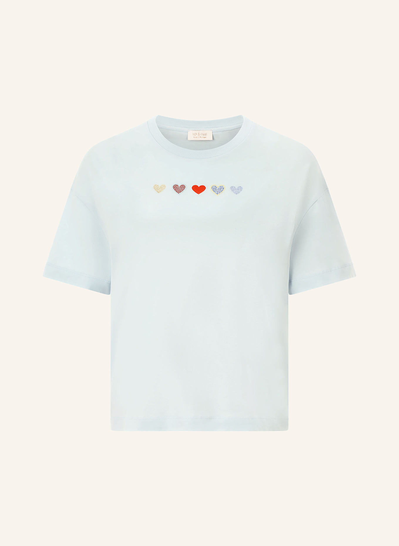 Футболка с драгоценными камнями Rich & Royal, бирюзовый
Футболка с драгоценными камнями Rich & Royal, бирюзовый