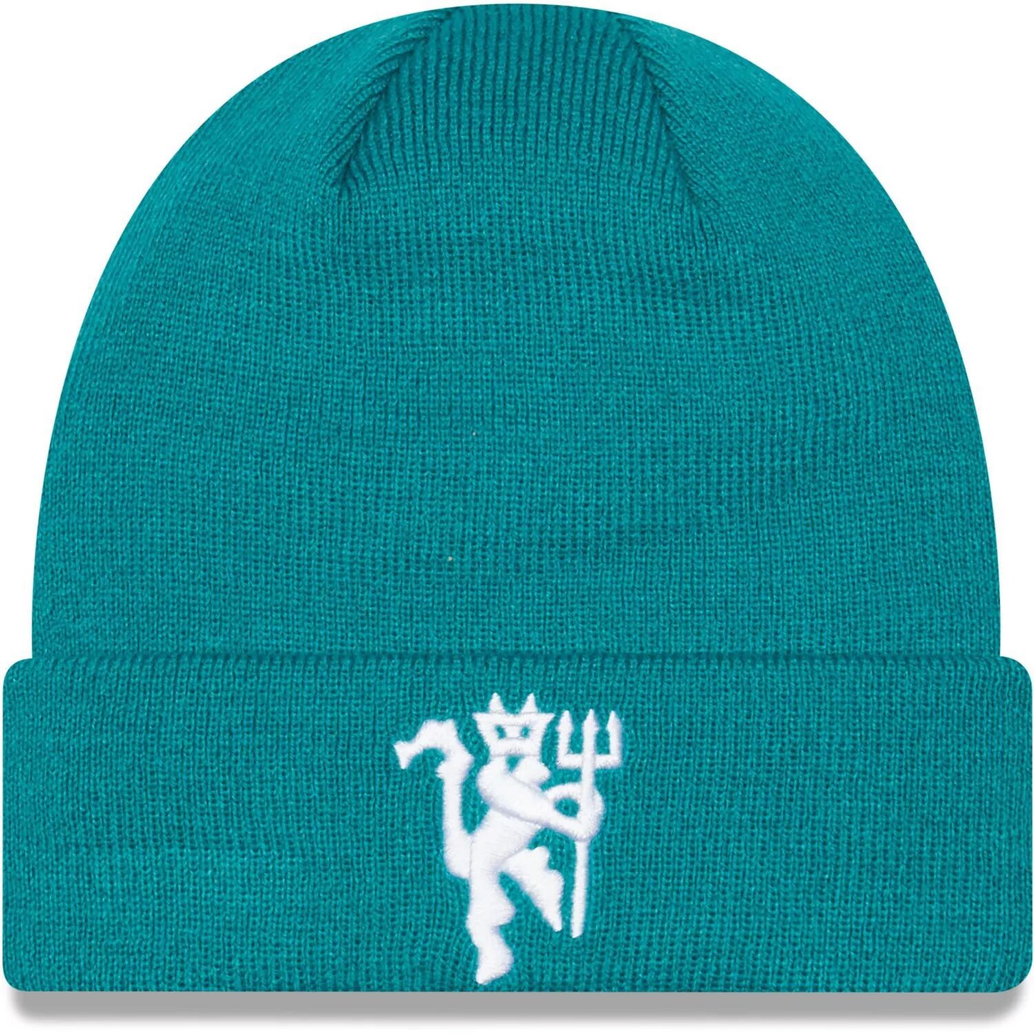 Мужская сезонная вязаная шапка New Era бирюзового цвета с манжетами Manchester United
Мужская сезонная вязаная шапка New Era бирюзового цвета с манжетами Manchester United