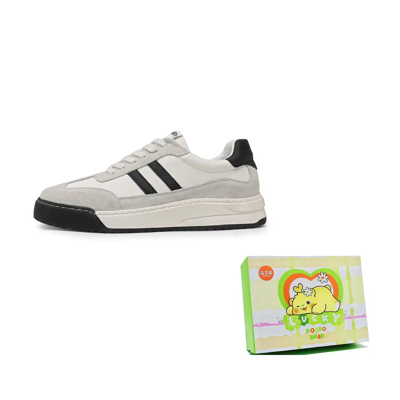 Budding Bear Антискользящие и износостойкие низкие скейтерские кроссовки для мужчин с эффектом увеличения роста - бежево-черные, цвет Beige Black
Budding Bear Антискользящие и износостойкие низкие скейтерские кроссовки для мужчин с эффектом увеличения роста - бежево-черные, цвет Beige Black