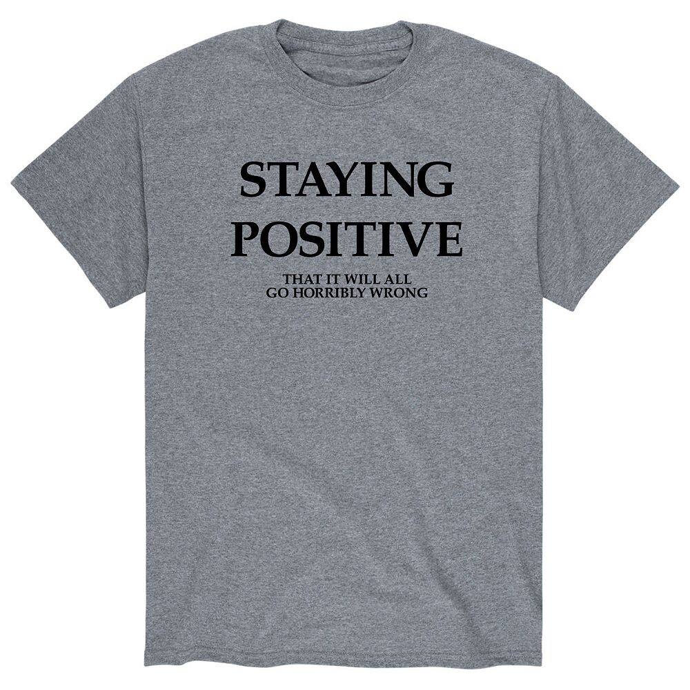 Мужская футболка Stay Positive Licensed Character, серый
Мужская футболка Stay Positive Licensed Character, серый