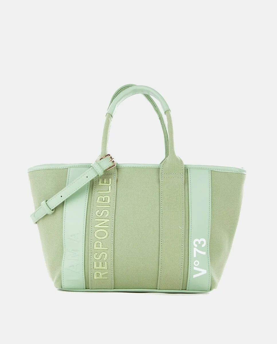 Сумка для покупок из переработанного холста Vº73 Venezia, светло-зеленый
Сумка для покупок из переработанного холста Vº73 Venezia, светло-зеленый