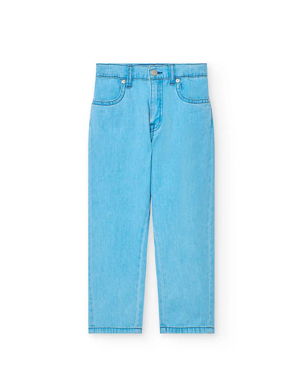 Джинсы для мальчиков широкого кроя со шлевками на талии Boboli, синий
Джинсы для мальчиков широкого кроя со шлевками на талии Boboli, синий