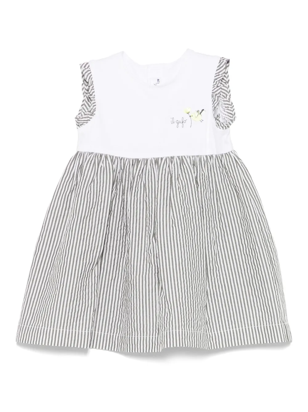 Платье в полоску Il Gufo, зеленый
Платье в полоску Il Gufo, зеленый