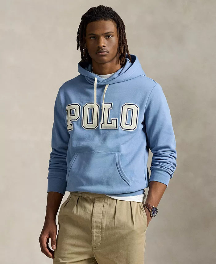 Мужская толстовка с логотипом Fleece Hoodie Polo Ralph Lauren, синий
Мужская толстовка с логотипом Fleece Hoodie Polo Ralph Lauren, синий