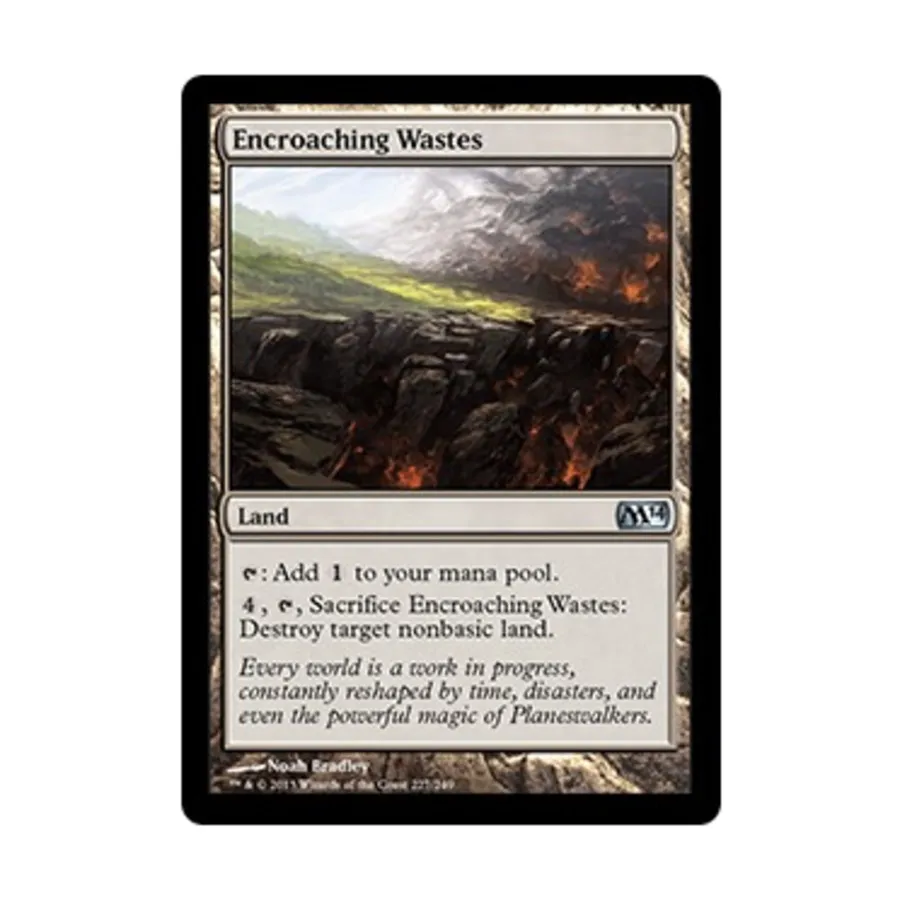 CCG Вторгающиеся пустоши (U), MTG - Magic 2014 
CCG Вторгающиеся пустоши (U), MTG - Magic 2014