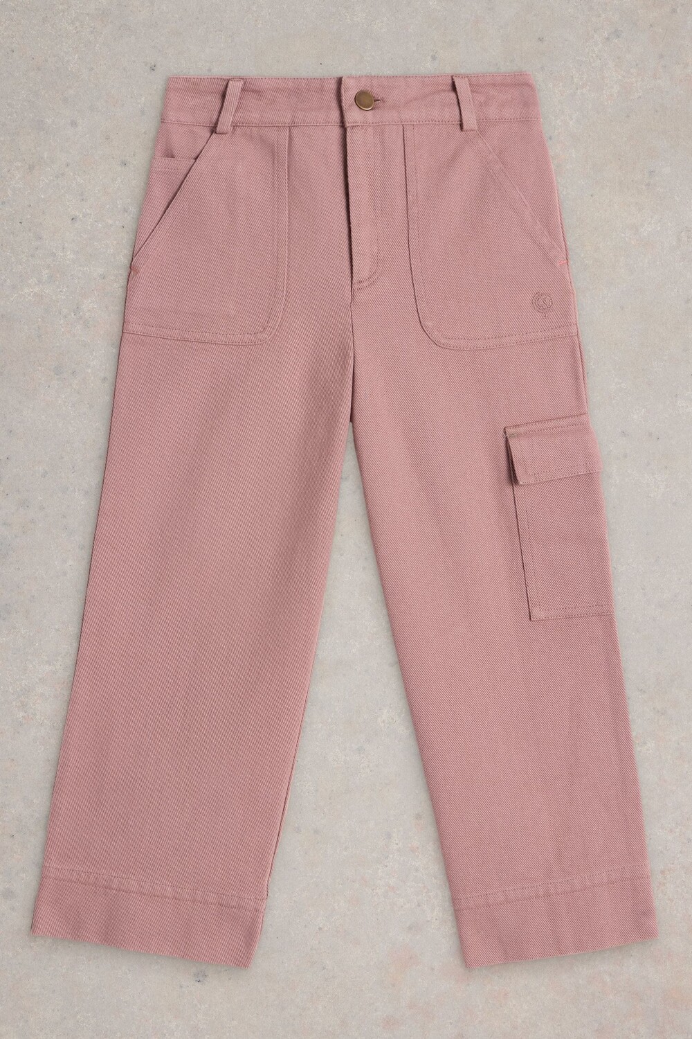 Брюки из 100% хлопчатобумажной саржи White Stuff, розовый
Брюки из 100% хлопчатобумажной саржи White Stuff, розовый