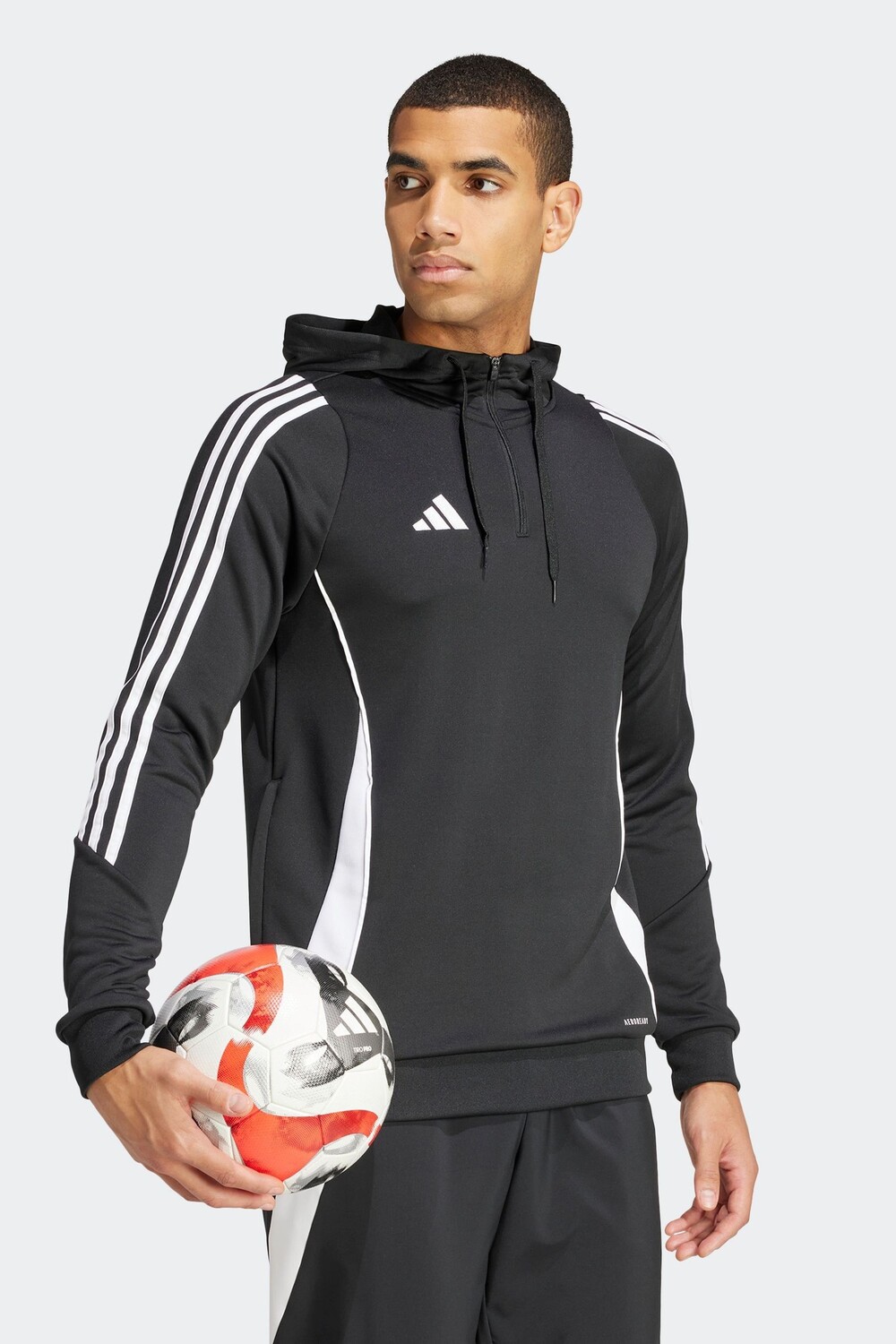 Толстовка с капюшоном Tiro 24 для тренировок Adidas, черный
Толстовка с капюшоном Tiro 24 для тренировок Adidas, черный