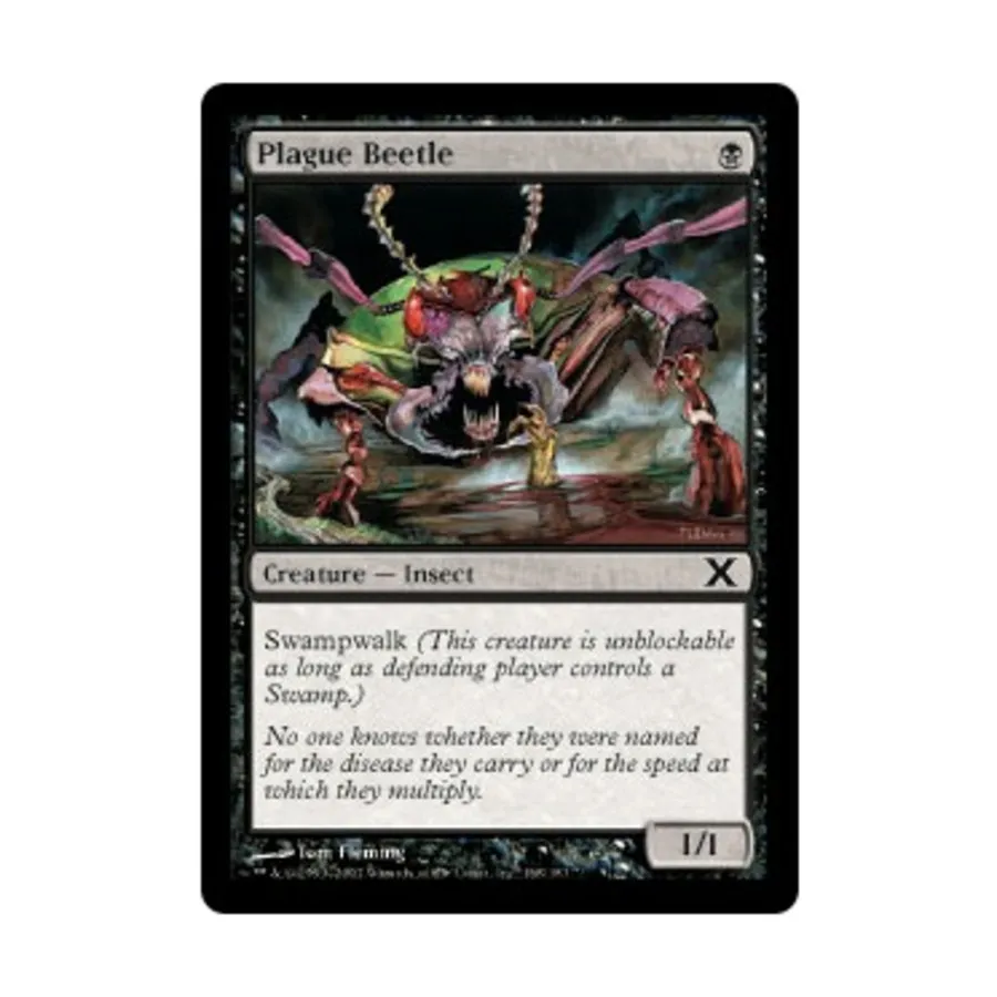 CCG Чумной жук (С), MTG - 10th Edition
CCG Чумной жук (С), MTG - 10th Edition