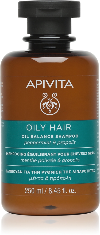 Шампунь для жирных волос, балансирующий жирность кожи головы, глубоко очищающий шампунь для укрепления волос и придания им блеска. Apivita, 250 мл
Шампунь для жирных волос, балансирующий жирность кожи головы, глубоко очищающий шампунь для укрепления волос и придания им блеска. Apivita, 250 мл