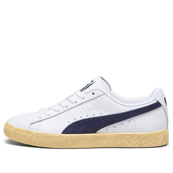 Кроссовки clyde vintage 'white navy' Puma, белый
Кроссовки clyde vintage 'white navy' Puma, белый