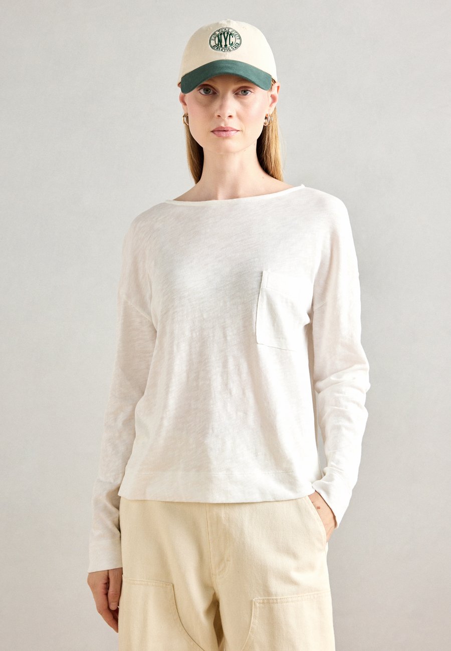 Топ Marc O'Polo CHEST POCKET, White/Off-White
Топ Marc O'Polo CHEST POCKET, White/Off-White