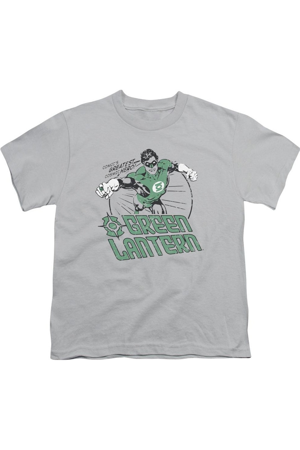 Футболка DC Comics с принтом космического героя для детей Gildan, серебряный
Футболка DC Comics с принтом космического героя для детей Gildan, серебряный