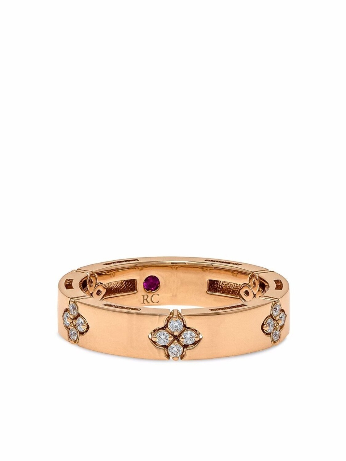 Кольцо Love in Verona из розового золота с бриллиантами Roberto Coin, розовый
Кольцо Love in Verona из розового золота с бриллиантами Roberto Coin, розовый