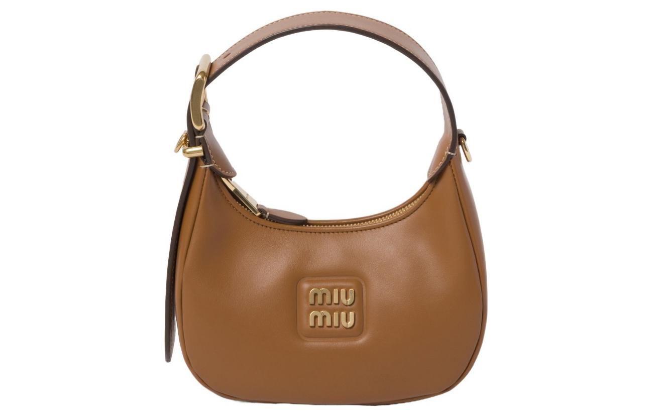 MIU MIU Кожаная сумка хобо 
MIU MIU Кожаная сумка хобо