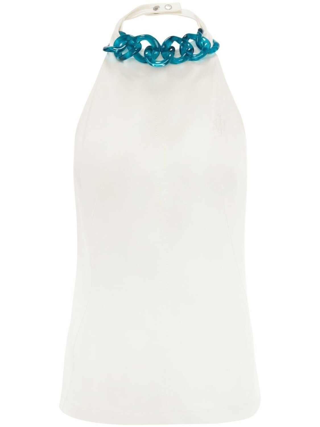 JW Anderson топ с вырезом халтер и цепочкой, белый
JW Anderson топ с вырезом халтер и цепочкой, белый