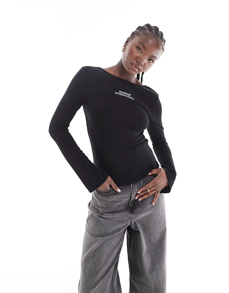 Футболка с длинными рукавами Kaylee черного цвета Barbour International
Футболка с длинными рукавами Kaylee черного цвета Barbour International