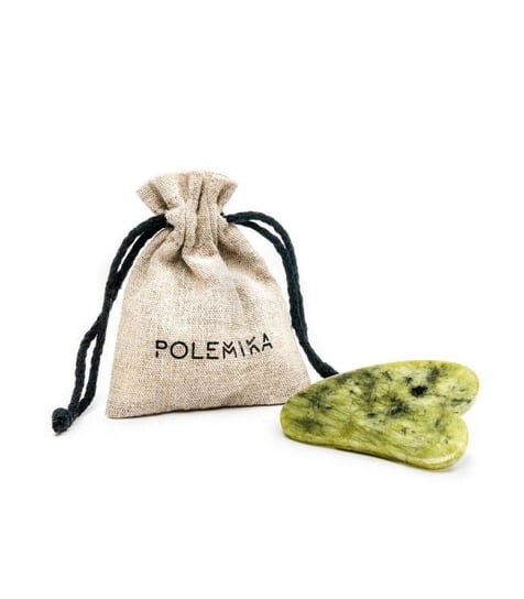 Полемика, Нефритовая пластина для массажа гуаша в мешочке, 1 шт., Polemika
Полемика, Нефритовая пластина для массажа гуаша в мешочке, 1 шт., Polemika