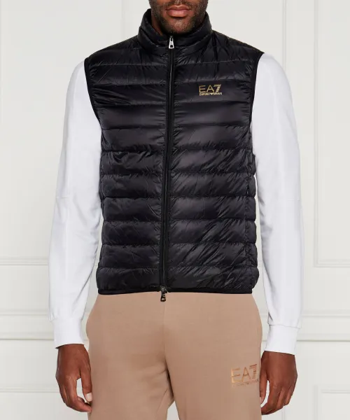 Пуховик без рукавов Regular fit Ea7, черный
Пуховик без рукавов Regular fit Ea7, черный