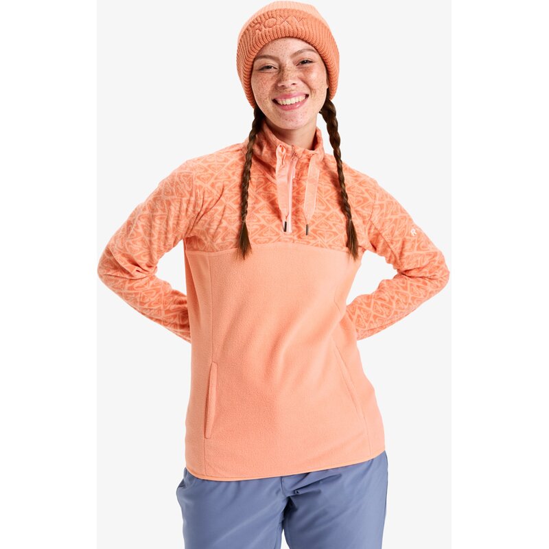 Толстовка sayna half zip Roxy, розовый
Толстовка sayna half zip Roxy, розовый