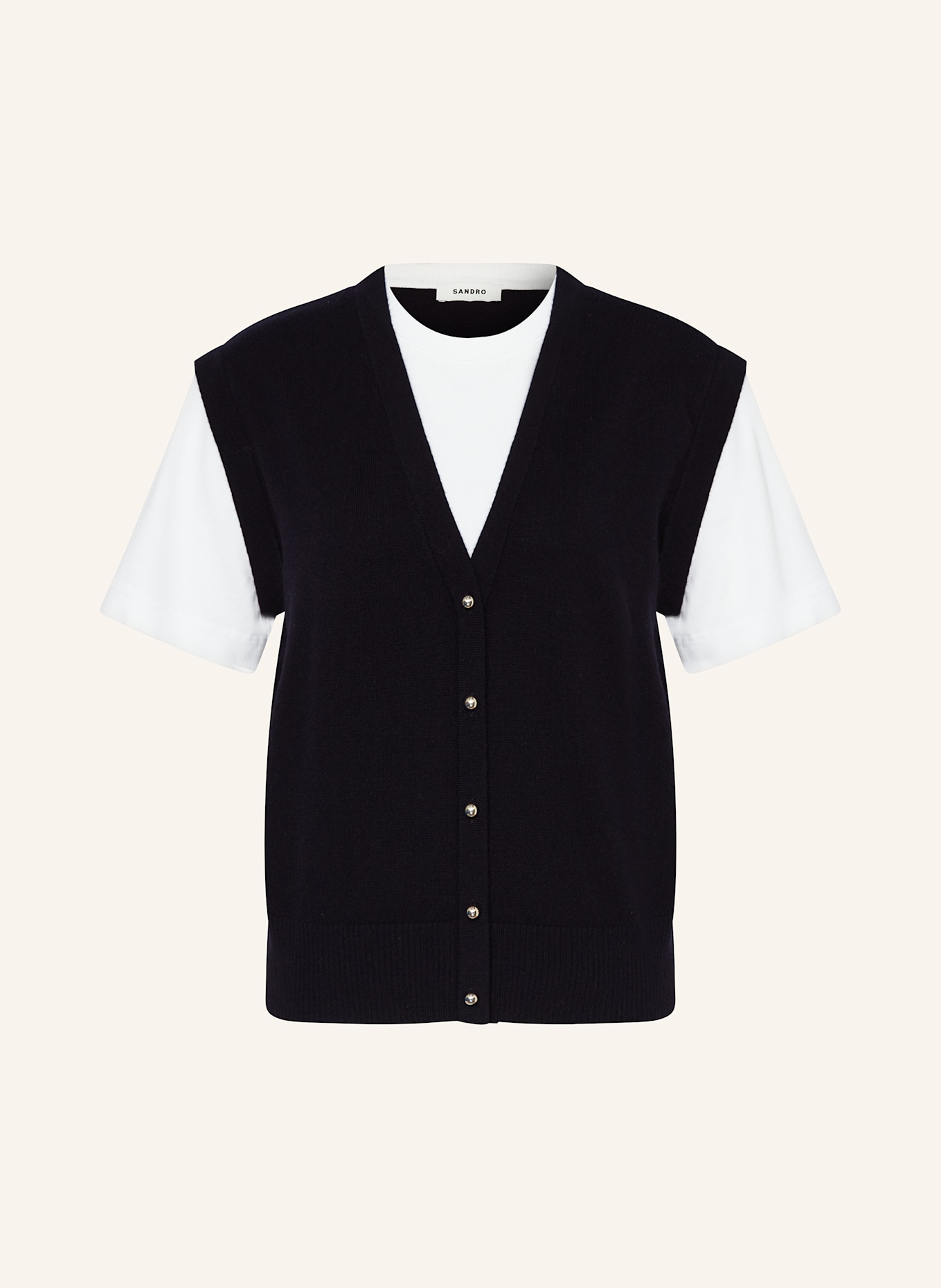 Трикотажная рубашка Sandro, синий
Трикотажная рубашка Sandro, синий