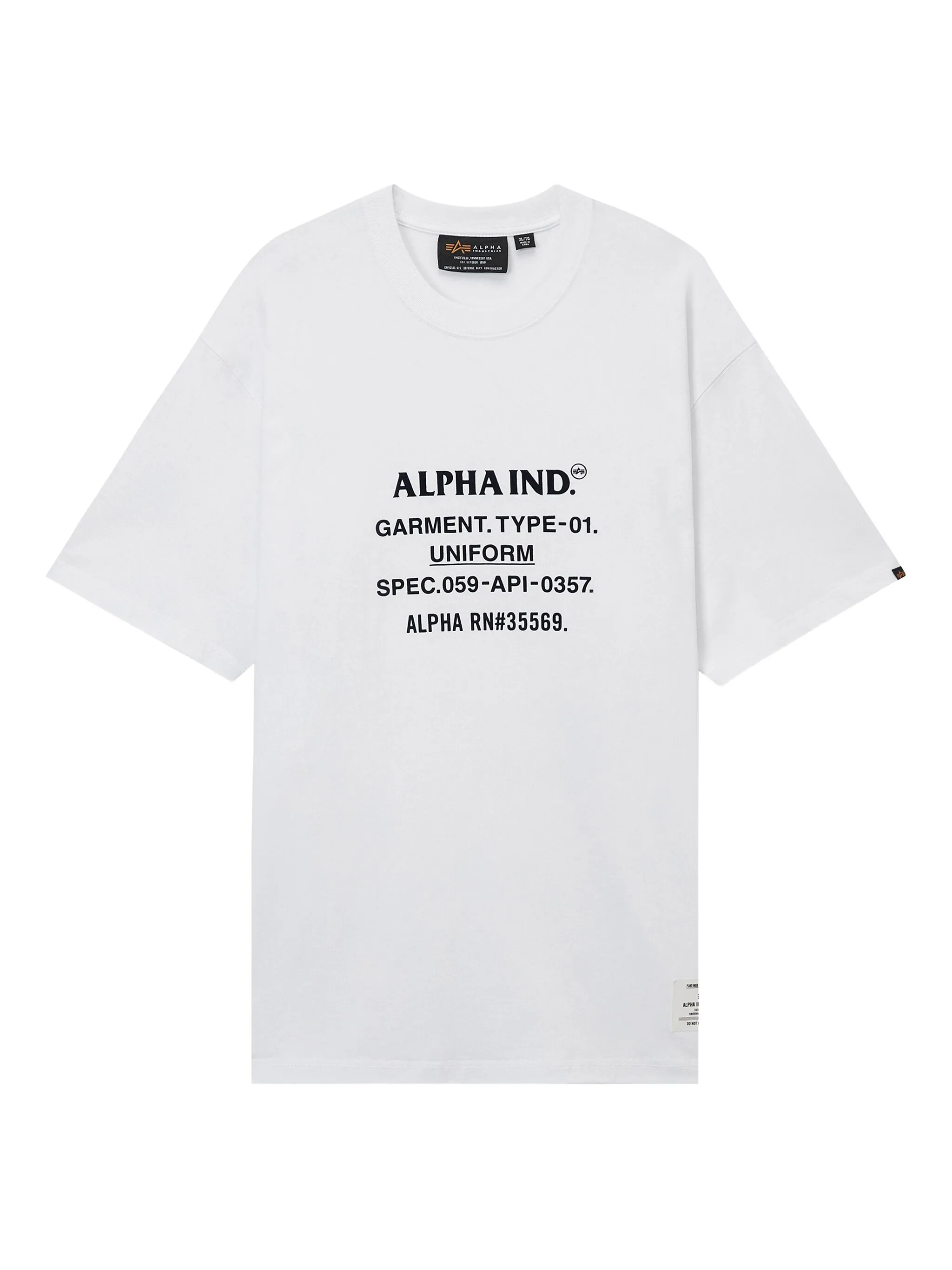 Футболка с логотипом Alpha Industries, белый
Футболка с логотипом Alpha Industries, белый