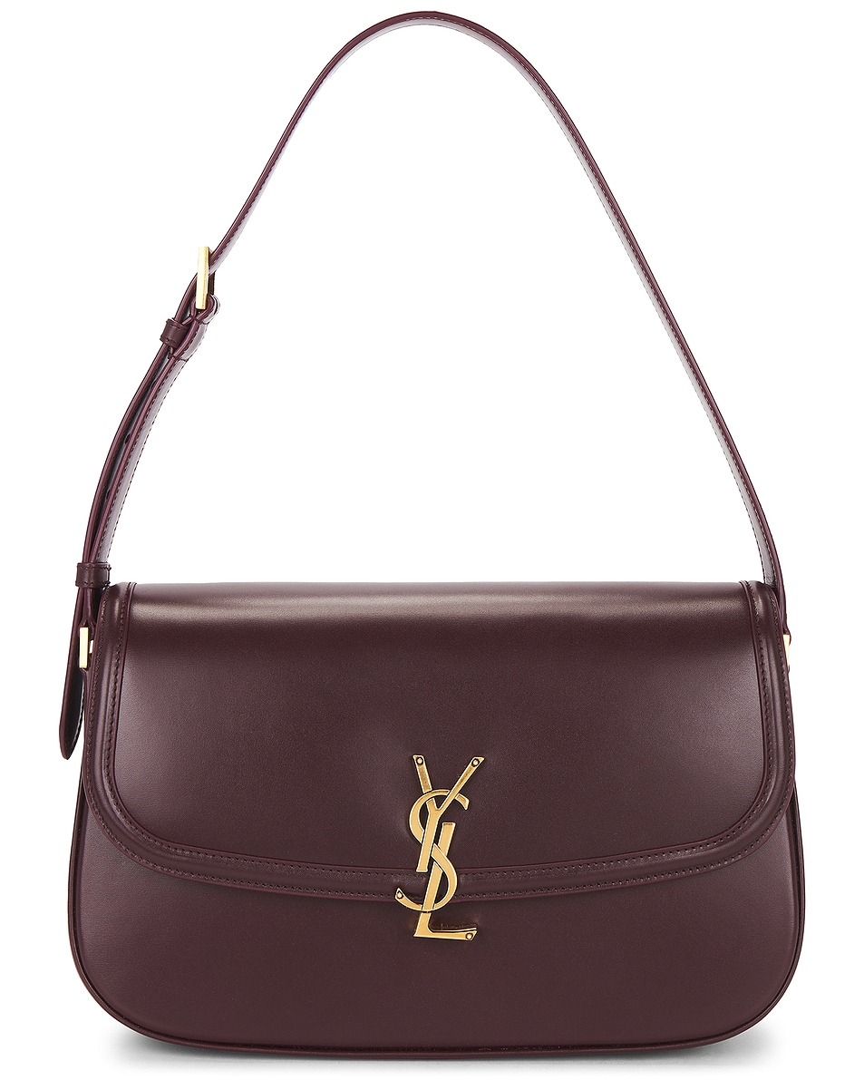 Большая плечевая сумка Solferino Saint Laurent, Hot Wine
Большая плечевая сумка Solferino Saint Laurent, Hot Wine