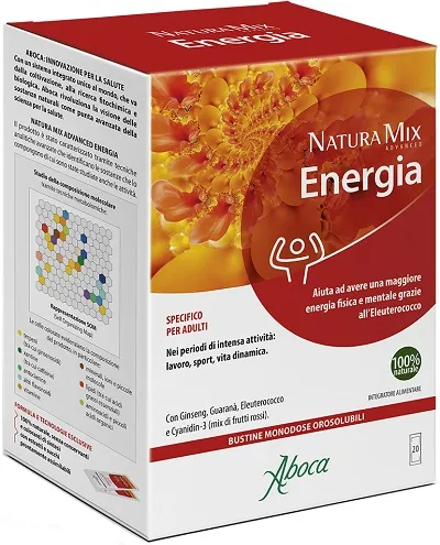 Natura Mix Advanced Energ 20Bu Aboca
Natura Mix Advanced Energ 20Bu Aboca