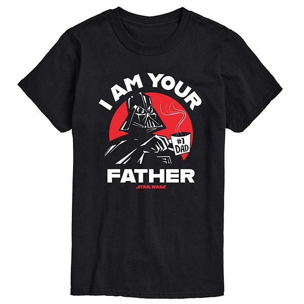 Футболка с принтом "I am your father" Star Wars
Футболка с принтом "I am your father" Star Wars