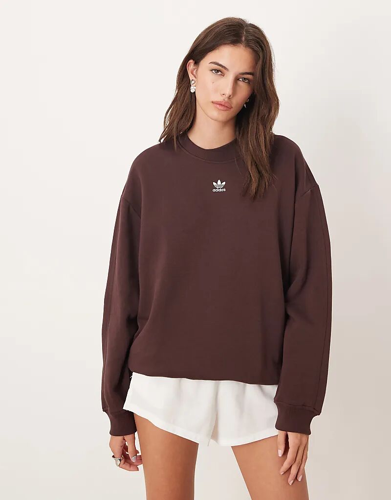 Толстовка Adidas Originals Essentials oversize коричневого цвета
Толстовка Adidas Originals Essentials oversize коричневого цвета