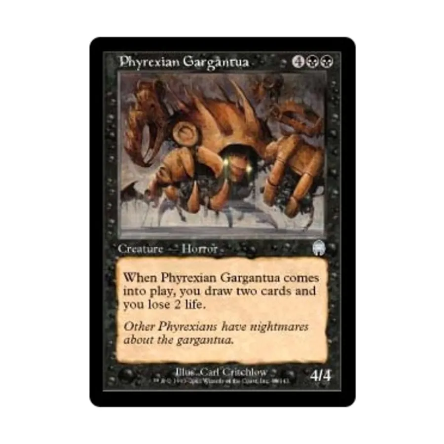 CCG Фирексийский Гаргантюа (U), MTG - Apocalypse
CCG Фирексийский Гаргантюа (U), MTG - Apocalypse