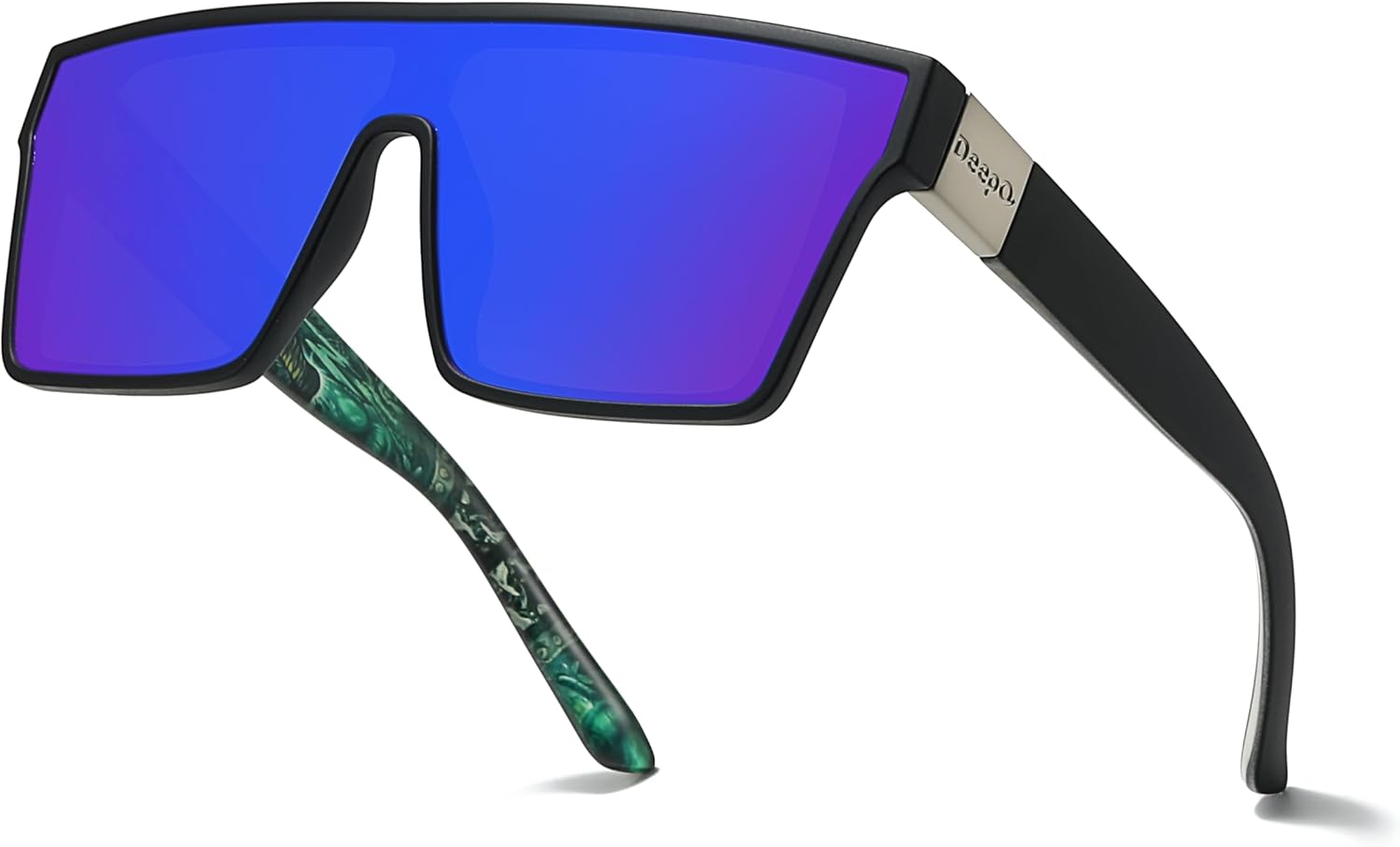 Солнцезащитные очки DeepQ увеличенного квадратного размера с поляризацией для мужчин и женщин, цельные солнцезащитные очки с защитой от УФ-излучения UV400 для занятий спортом, R01 Matte Black/Blue
Солнцезащитные очки DeepQ увеличенного квадратного размера с поляризацией для мужчин и женщин, цельные солнцезащитные очки с защитой от УФ-излучения UV400 для занятий спортом, R01 Matte Black/Blue