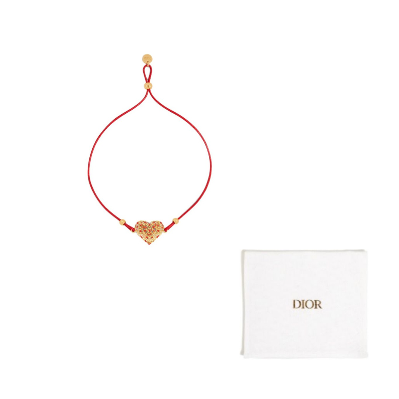 DIOR Хлопковый браслет Women's Red
DIOR Хлопковый браслет Women's Red