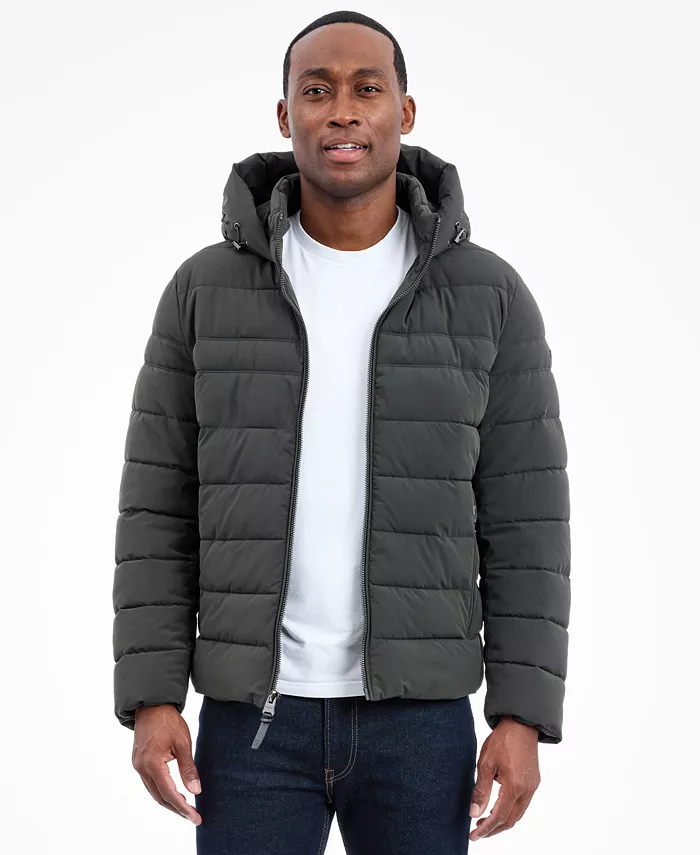 Мужская элегантная куртка с капюшоном, тянущаяся и компактная Michael Kors, зеленый
Мужская элегантная куртка с капюшоном, тянущаяся и компактная Michael Kors, зеленый