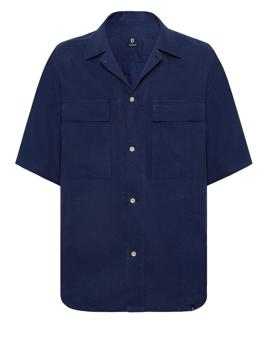 Комфортная рубашка Boggi Milano CAMP, синий/темно-синий
Комфортная рубашка Boggi Milano CAMP, синий/темно-синий