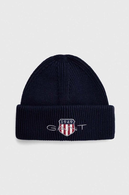 Шапка из смесовой шерсти Gant, темно-синий
Шапка из смесовой шерсти Gant, темно-синий
