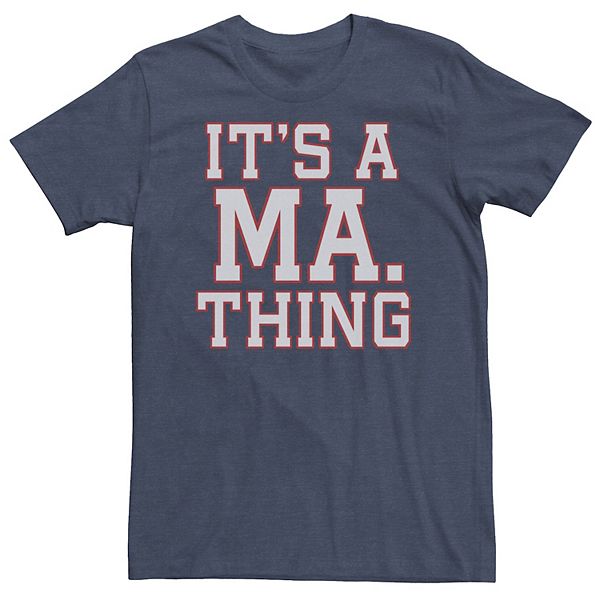 Футболка Big & Tall "It's a Ma Thing" Massachusetts Licensed Character
Футболка Big & Tall "It's a Ma Thing" Massachusetts Licensed Character