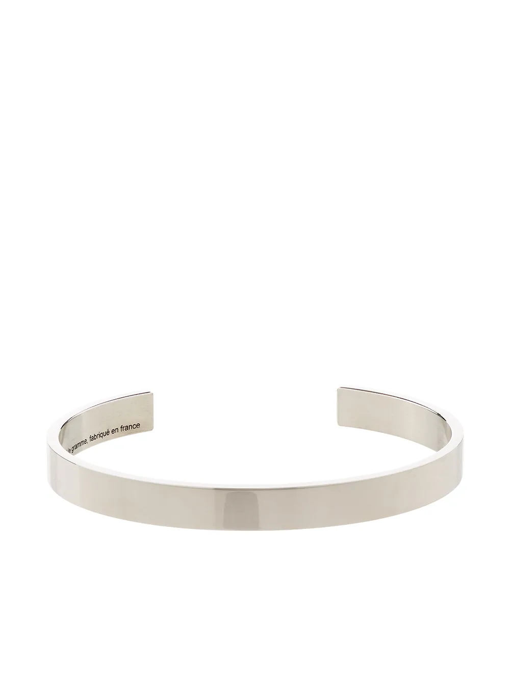 Глянцевый серебряный браслет-кафф Le Gramme, серебяный
Глянцевый серебряный браслет-кафф Le Gramme, серебяный