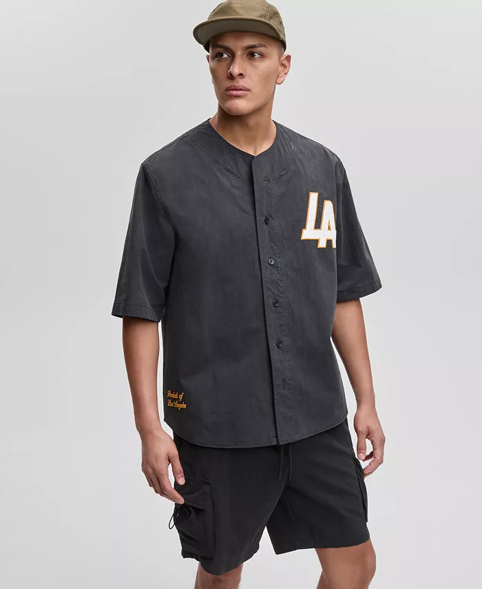 Мужская бейсбольная майка Washed Crinkle Mode of One, черный
Мужская бейсбольная майка Washed Crinkle Mode of One, черный