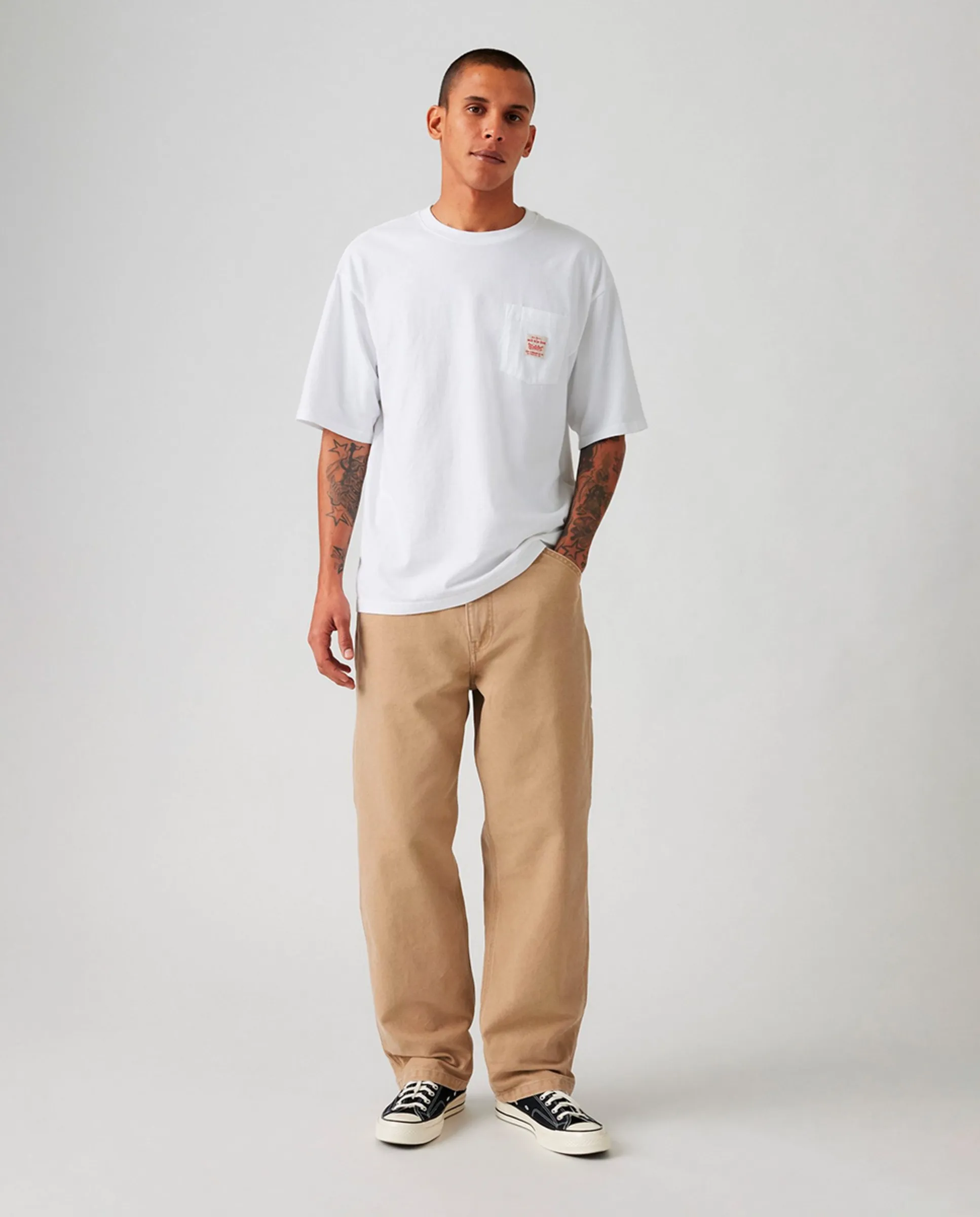 Мужские брюки 568 свободного кроя с карманами из канваса Levi'S, песочный
Мужские брюки 568 свободного кроя с карманами из канваса Levi'S, песочный