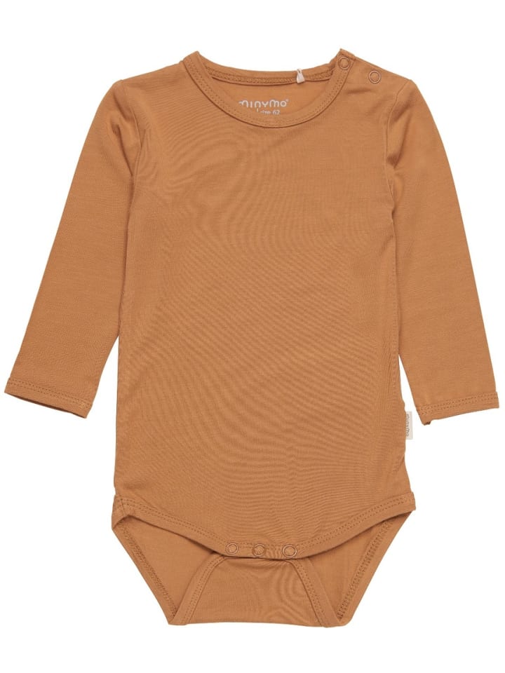 Minymo Детский боди с длинными рукавами "Body LS" коричневого цвета
Minymo Детский боди с длинными рукавами "Body LS" коричневого цвета
