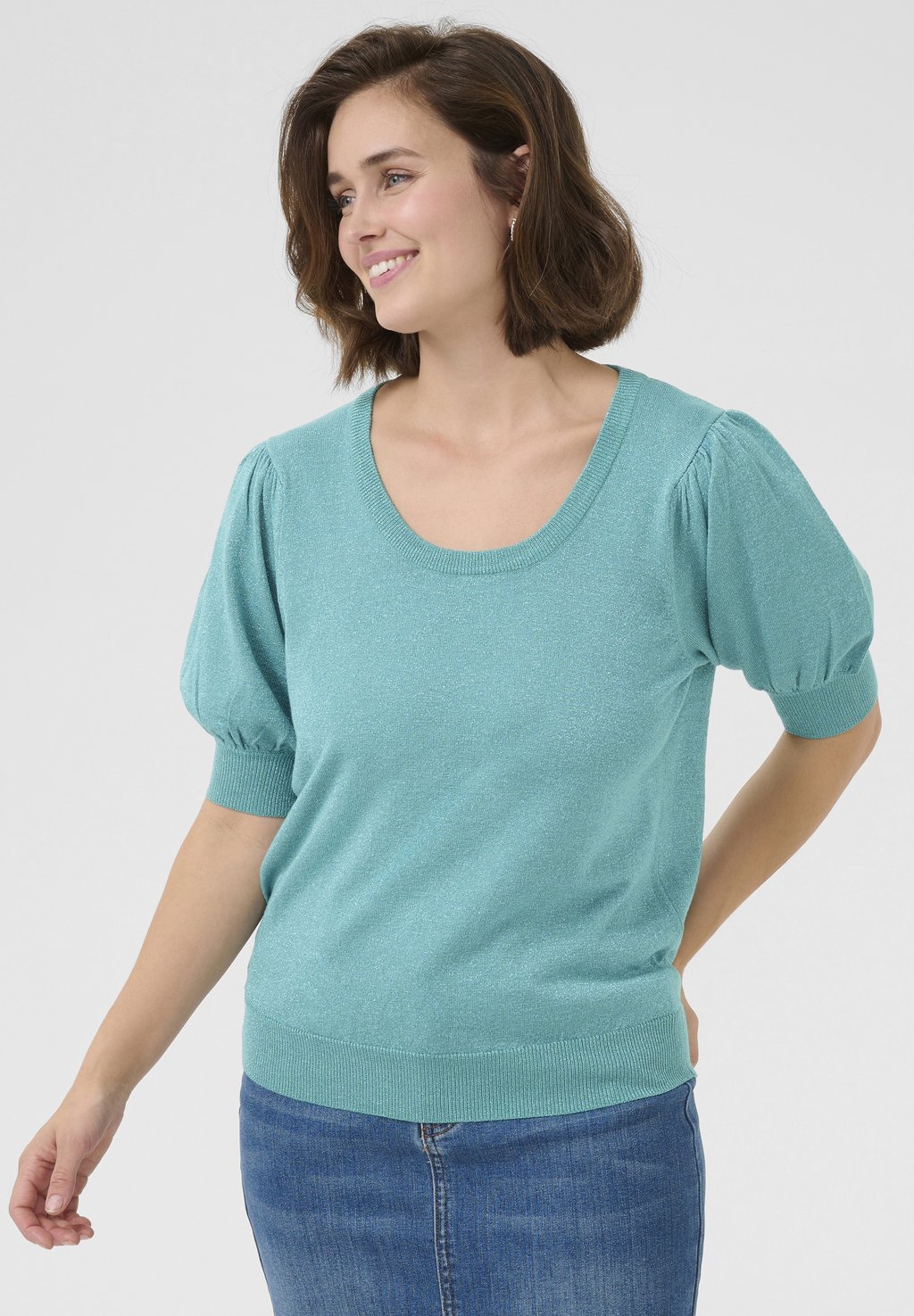 Базовая футболка KAREGINA Kaffe, синий
Базовая футболка KAREGINA Kaffe, синий