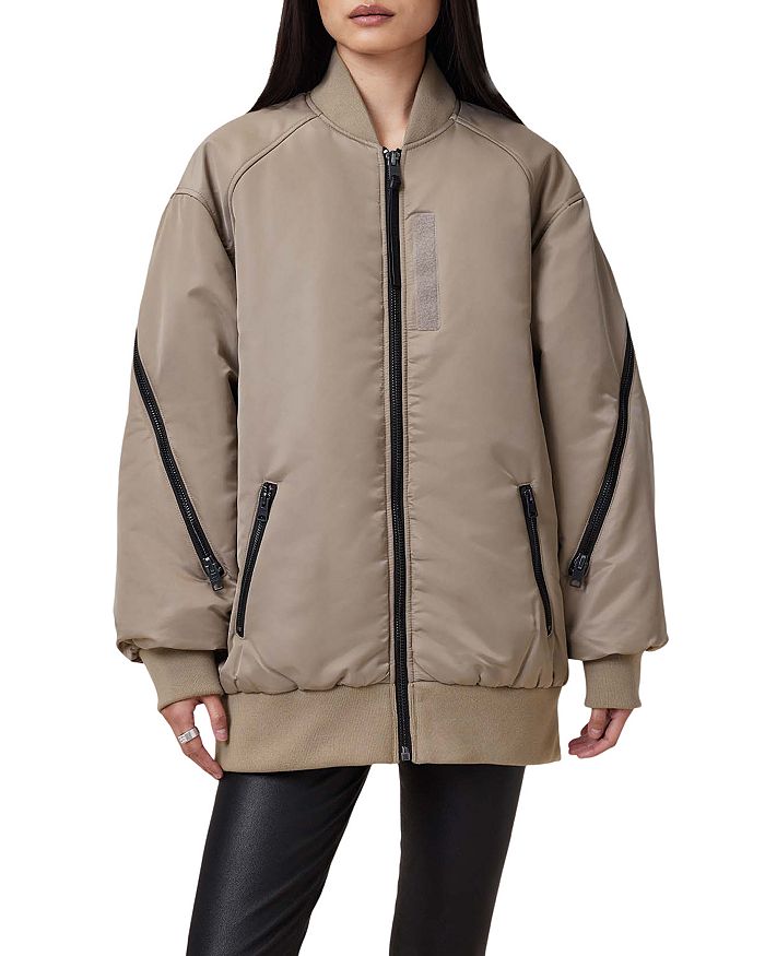 Куртка-бомбер Hanaa ALLSAINTS, коричневый/бежевый 
Куртка-бомбер Hanaa ALLSAINTS, коричневый/бежевый