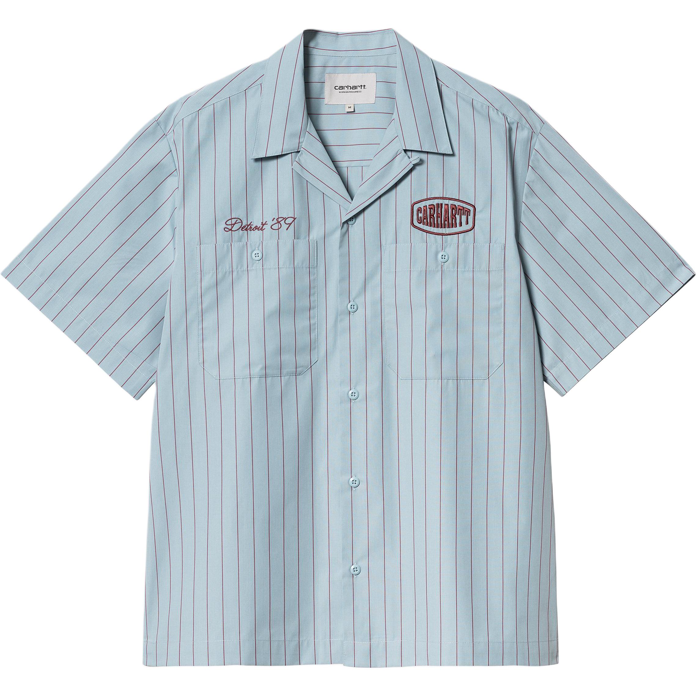 Полосатая рубашка Carhartt WIP, синий
Полосатая рубашка Carhartt WIP, синий