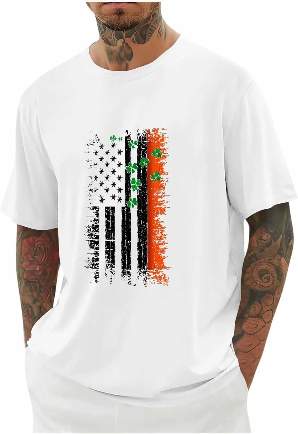 Футболка мужская St Patricks Day с принтом Lucky Shamrock Akklian
Футболка мужская St Patricks Day с принтом Lucky Shamrock Akklian