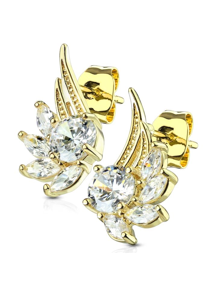 Bungsa Золотые серьги-гвоздики
Bungsa Золотые серьги-гвоздики