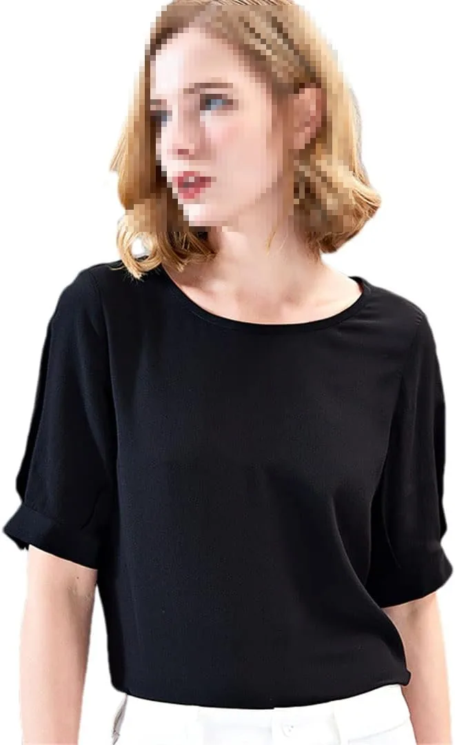 Летняя женская футболка из шелка Casual Comfortable Breathable Loose Pulcykp
Летняя женская футболка из шелка Casual Comfortable Breathable Loose Pulcykp